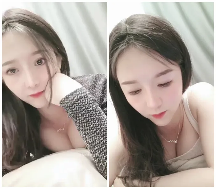 Green Streaming Goes Inshore: Pure Cutie Model Live Stream with Snow-White Behind & Stunning Asian Beauty Chest