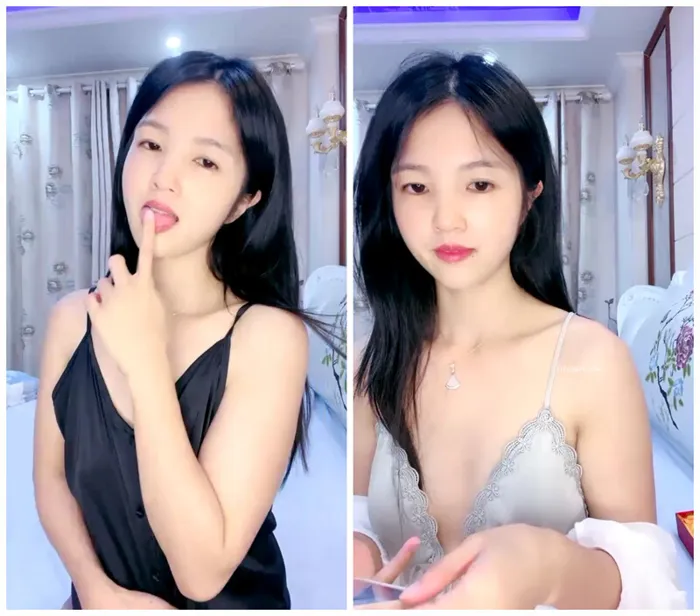 One of China’s Cutest and Most Innocent Streamers with a Hint of Korean Starlet Flair – She Starts Sweet, Ends Sultry!