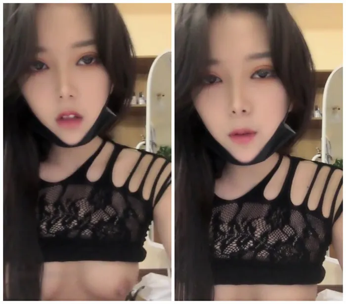 Beautifully seductive Asian beauty showing off her curves, teasing herself with a butt plug while moaning and squirting