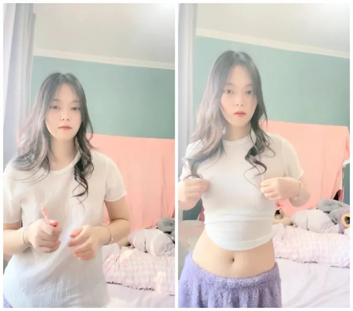 Little Fox Live: Baking Cakes While Showing Her Body Perfectly