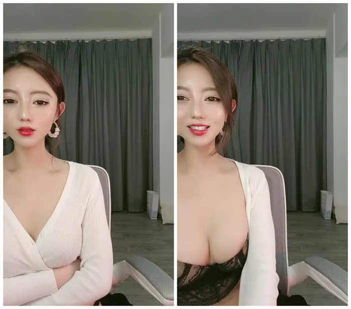 Attractive Female Webcam Performer Live Stream