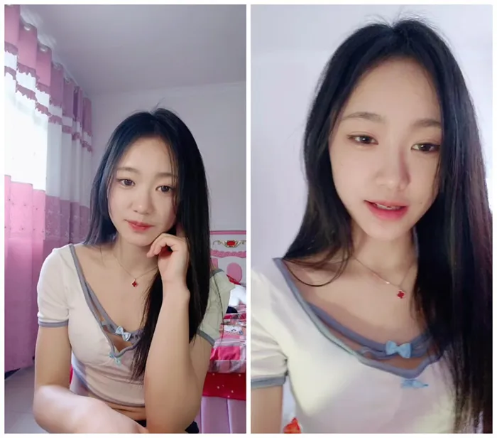 Pretty Woman Live Webcam Show – Sensual Beauty Performing at an Asian Art Studio