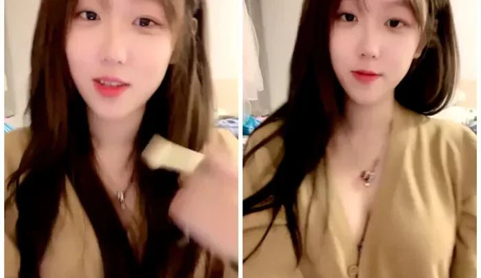 Chinesischer Livestream-Gap-Moe — Mädels mit großen Titten in Unterwäsche