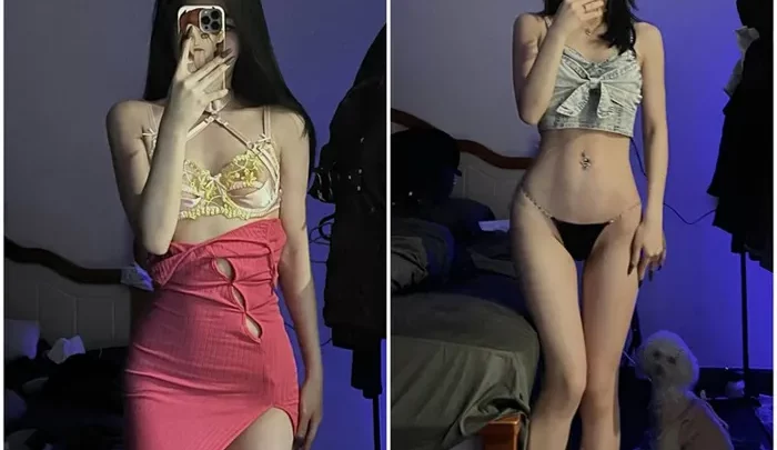 Chinese Livestream Leaked — Petite Asian Goddess in Lingerie
