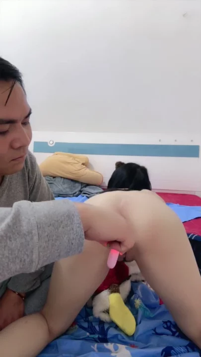 Screenshot 11 from Amateur Asian Creampie POV — Schoolgirl to Nude with Face Shown