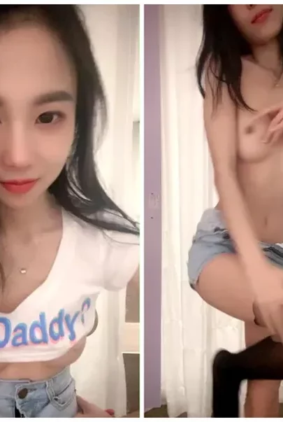 アマチュアアジアンオナニーPOV — ランジェリー姿の毛深いまんこを持つ小柄な美女 のスクリーンショット 17