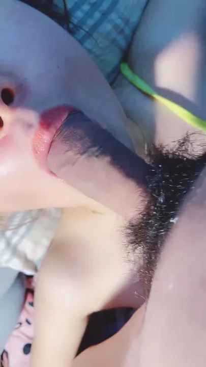 Screenshot 10 from Amateur Asian POV — Face-Shown Blowjob and Creampie in Lingerie