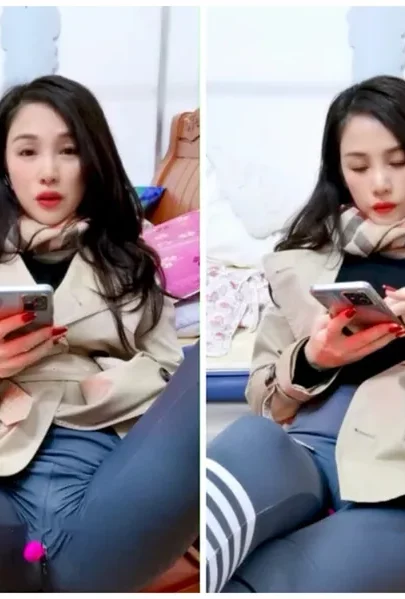 素人アジアン美女のオナニー — トレンチコートから覗くバイブ責め のスクリーンショット 17