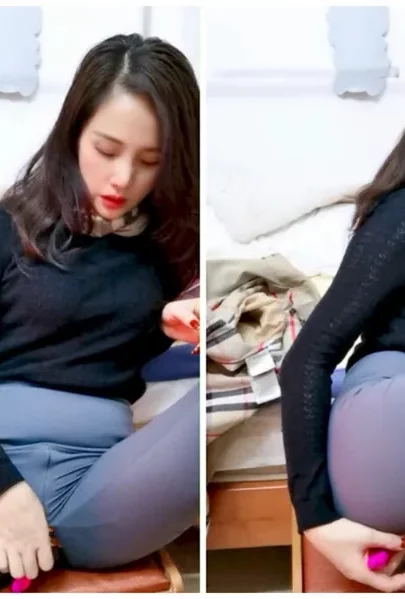 素人アジアン美女のオナニー — トレンチコートから覗くバイブ責め のスクリーンショット 18