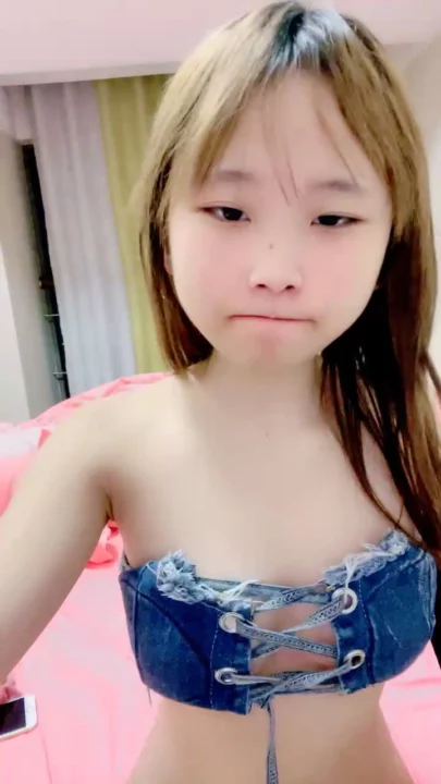 Screenshot 5 from Amateur Chinese Slut Fingered Wet in Blue Lingerie — POV Home Video