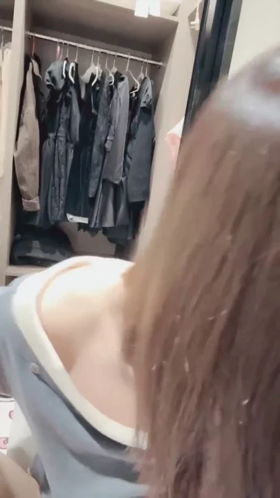 Screenshot 38 from Amateur Japanese POV Masturbation — Petite Beauty in Black Lace and Bunny Ears