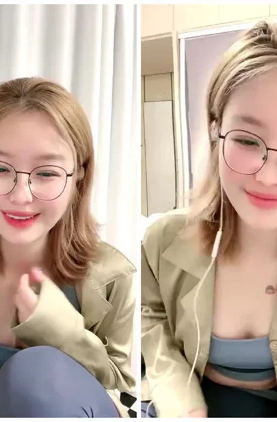 Screenshot 17 from 아마추어 일본 여성 솔로 — 플라워 파자마에 안경과 마스크가 어우러진 미학