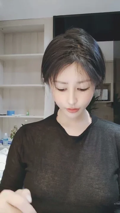 Screenshot 5 from Amateur Japanese Solo Tease — Petite Beauty in Lingerie and Sheer Tops
