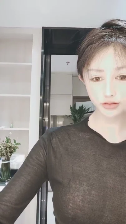 Screenshot 9 from Amateur Japanese Solo Tease — Petite Beauty in Lingerie and Sheer Tops