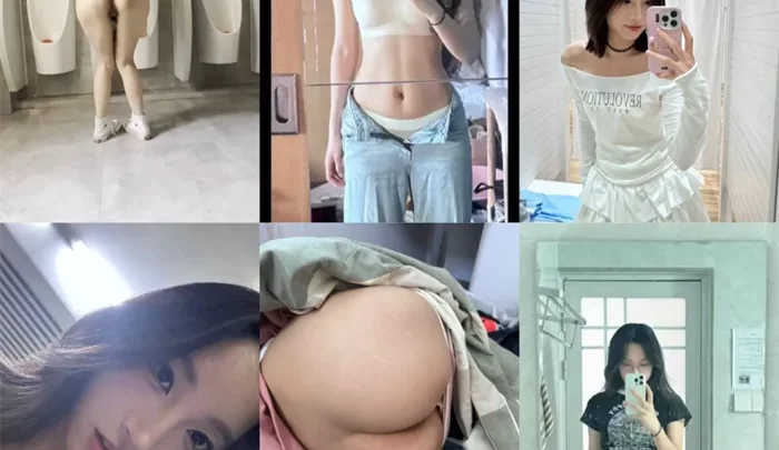 Screenshot 2 from 亚洲业余自拍和第一视角 — 宿舍镜前的自然小清新女孩