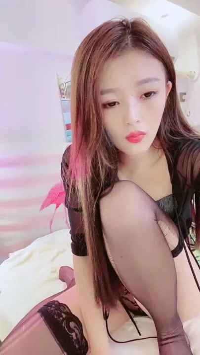 Screenshot 9 from Asian Face Shown Amateur — Black Stockings POV Tease with Fluid Play