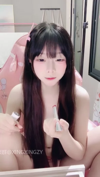 Screenshot 17 from Asian Face-Shown Amateur POV — Vivi Masturbates with Dildo on Pink Gaming Chair