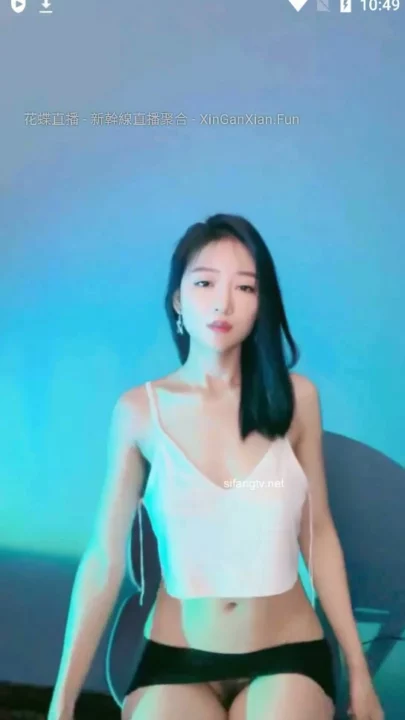 Screenshot 10 from Asian Face Shown Amateur Tease — Slim Beauty in White Camisole