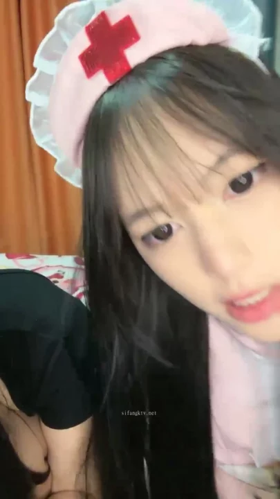 Screenshot 22 from Chinese Amateur Debut — Petite Nurse Cosplay Solo Masturbation