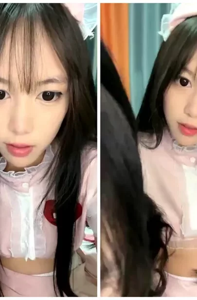 Screenshot 25 from Chinese Amateur Debut — Petite Nurse Cosplay Solo Masturbation