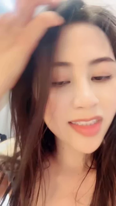 Screenshot 16 from Chinese Amateur POV — Blindfolded Dildo Masturbation in Lingerie