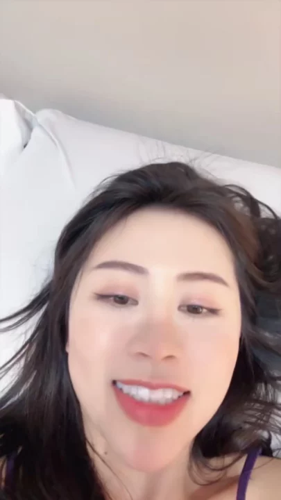 Screenshot 10 from Chinese Amateur POV — Blindfolded Dildo Masturbation in Lingerie