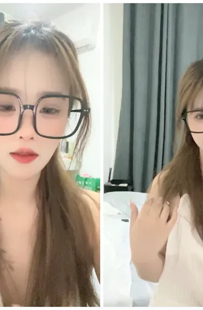 Screenshot 17 aus Chinesisches Amateur-POV — Brille, Strümpfe und Dildo Livestream — 119816