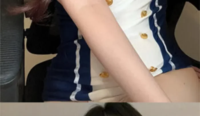 Screenshot 1 from Chinese Amateur POV Masturbation — Big-Tits Beauty with Shaved Pussy and Octopus Toy