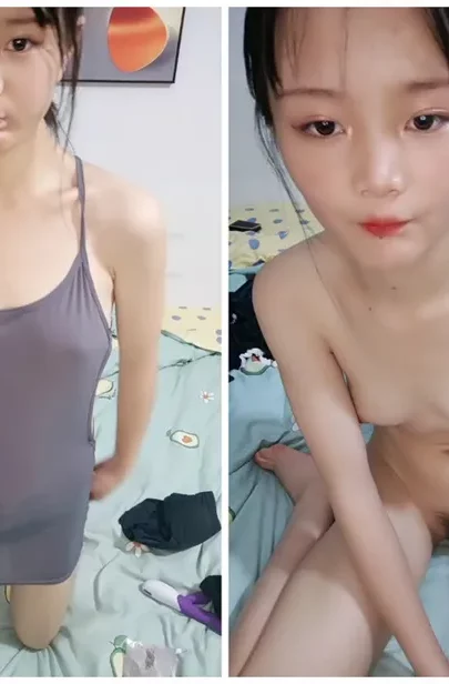 Screenshot 17 aus Chinesische Amateur-POV Masturbation — Solo mit schwarzen Strümpfen und Dildo auf Avocado-Bett [Abczp.Xyz]