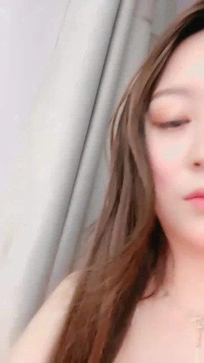 Screenshot 4 from Chinese Amateur POV Masturbation — Busty Beauty in Black Lingerie