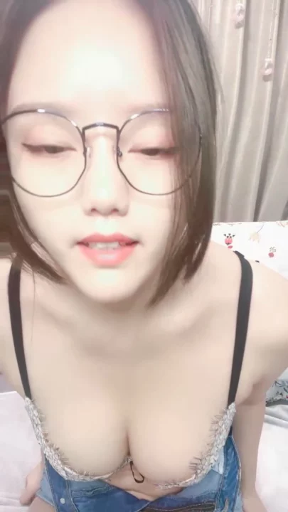 Screenshot 10 from Chinese Amateur POV Masturbation — Glasses Slut Rubs Wet Pussy in Lingerie