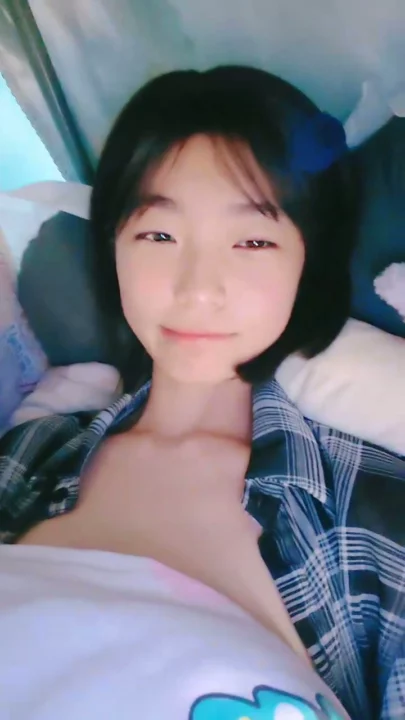 Screenshot 6 from Chinese Amateur POV Masturbation — Petite Beauty in School Uniform with Dildo