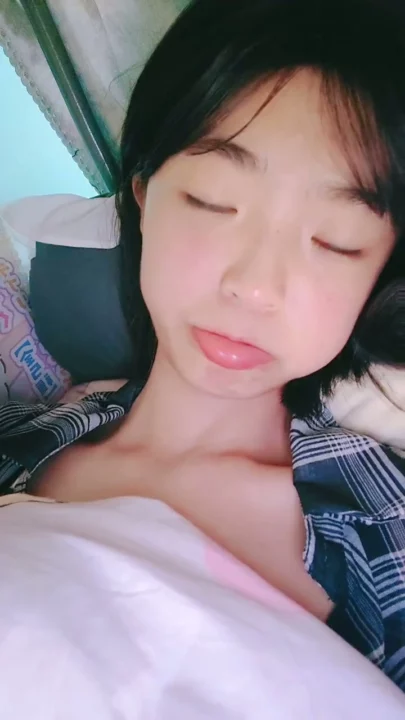 Screenshot 9 from Chinese Amateur POV Masturbation — Petite Beauty in School Uniform with Dildo