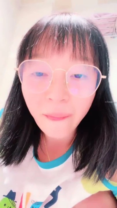 Screenshot 6 from Chinese Amateur POV Masturbation — Petite Lili in Lingerie with Dildo