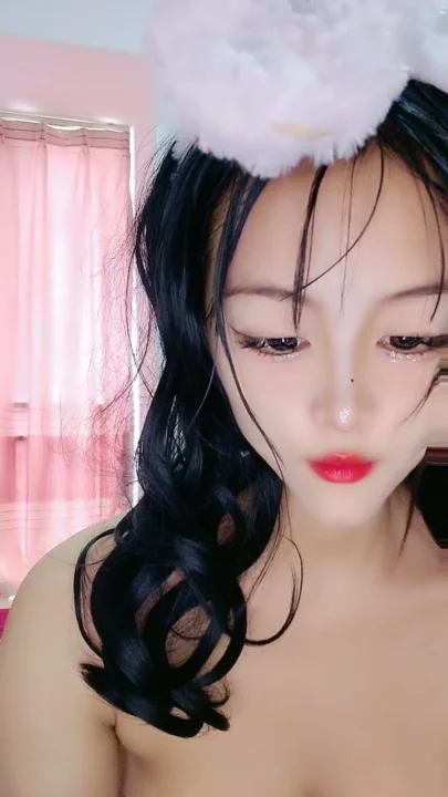 Screenshot 9 from Chinese Amateur POV — Petite Nana in Bunny Ears Lingerie with Creampie Finish
