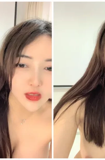 Screenshot 17 from Chinese Amateur Solo — Jiajia in Black Lingerie and Stockings