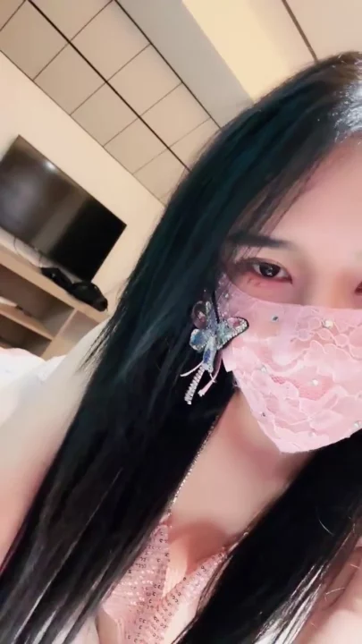 Screenshot 17 from Chinese Amateur Solo — Lingerie Tease and Dildo Play with Face Shown