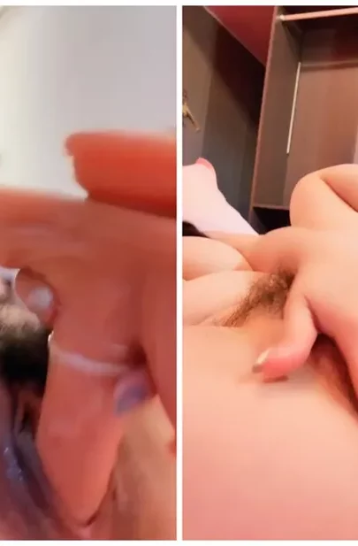 Screenshot 34 from Chinese Amateur Solo — Lingerie Tease and Dildo Play with Face Shown
