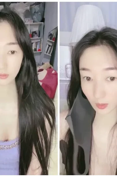 Screenshot 17 from Amadora Chinesa se Masturbando Sozinha — Sessão de Roupas Íntimas e Vibrador na Webcam