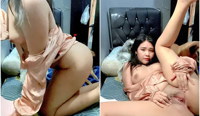 Screenshot 2 from Chinese Amateur Solo Masturbation — Lingerie and Face-Shown Leak