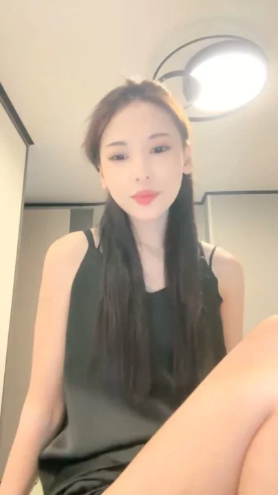 Screenshot 12 from Chinese Amateur Solo Masturbation — Petite Beauty in Lingerie and Stockings