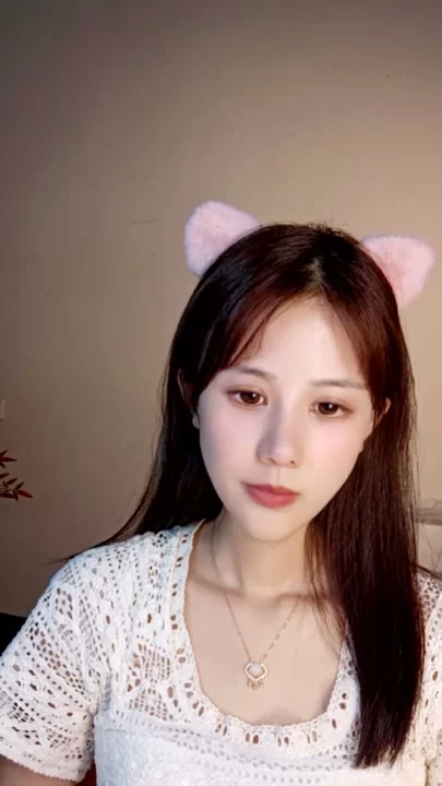 Screenshot 25 from Chinese Amateur Solo Masturbation — Petite Beauty with Cat Ears on Cam