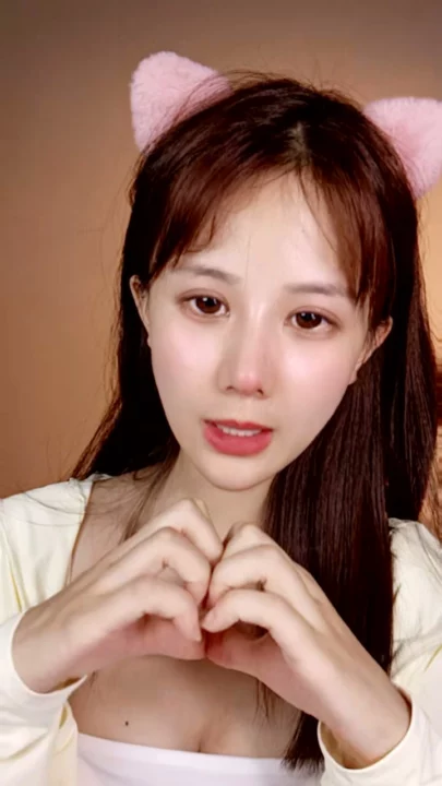 Screenshot 16 from Chinese Amateur Solo Masturbation — Shaved Pussy Self-Tease with Cat Ears