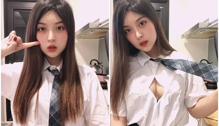 中国アマチュアのオナニー動画～濡れ透けランジェリーでシャワーSEX のスクリーンショット 1