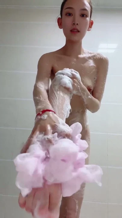 Screenshot 13 from Chinese Amateur Solo — Petite Asian Bathing and Self-Touch in Shower