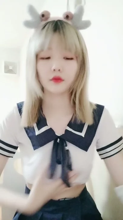 Screenshot 6 from Chinese Amateur Solo — Schoolgirl Uniform Masturbation with Mimi