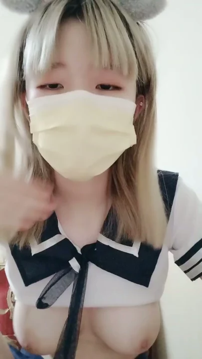 Screenshot 10 from Chinese Amateur Solo — Schoolgirl Uniform Masturbation with Mimi