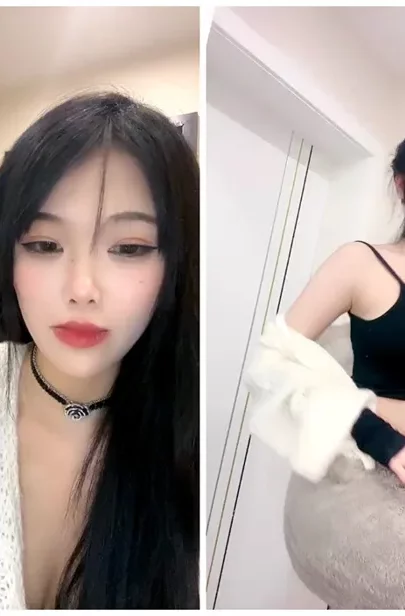 中国の素人オナニー — 恥ずかしがり屋の美女が天然巨乳と剃ったマンコを愛撫 のスクリーンショット 17