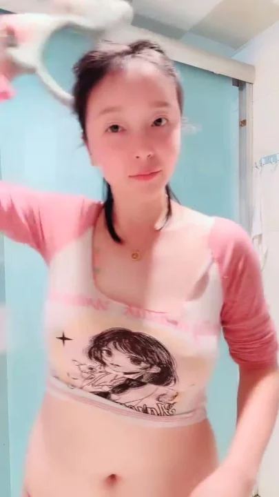 Screenshot 12 from Cewek Amatir China Main Solo — Cosplay Telinga Kelinci dan Lingerie Seksi