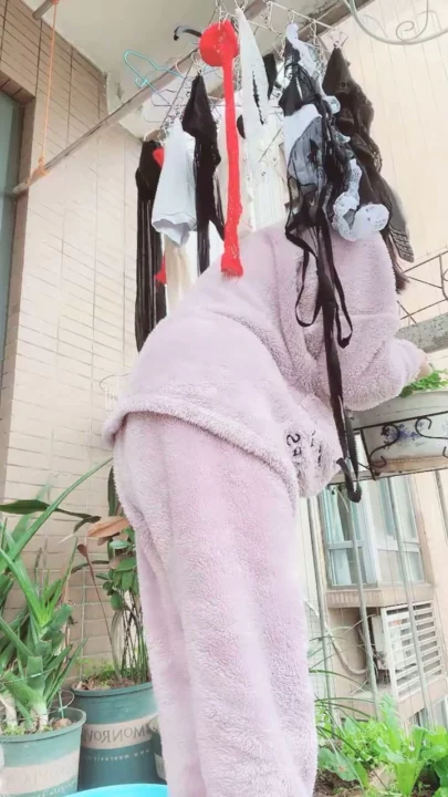 Screenshot 30 from Cewek Amatir China Main Solo — Cosplay Telinga Kelinci dan Lingerie Seksi